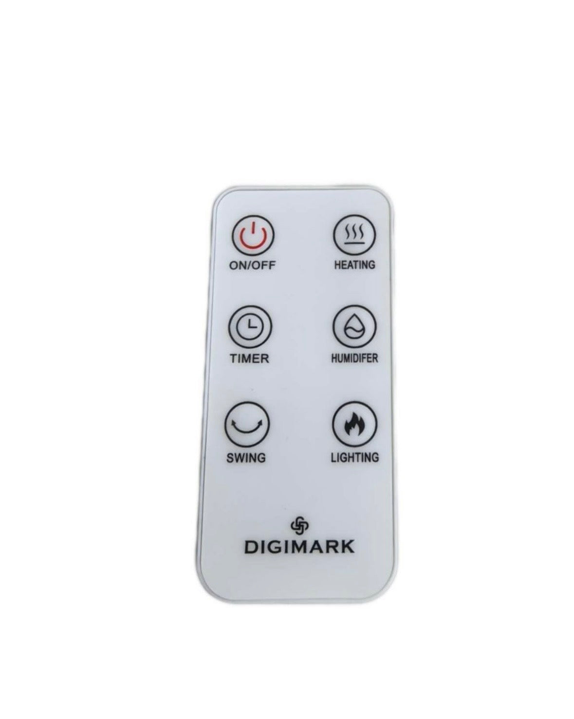 Digimark Black 2000 W Remote Control Fan Heater