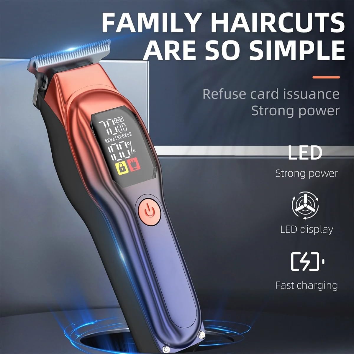 SURKER PROFESSIONAL HAIR CLIPPER