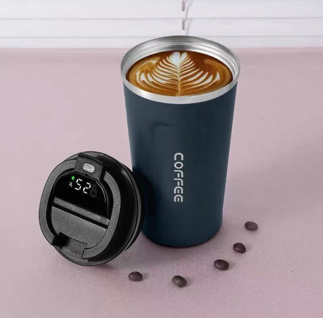 Stainless Steel Vacuum Travel Coffee Mug - 380ml