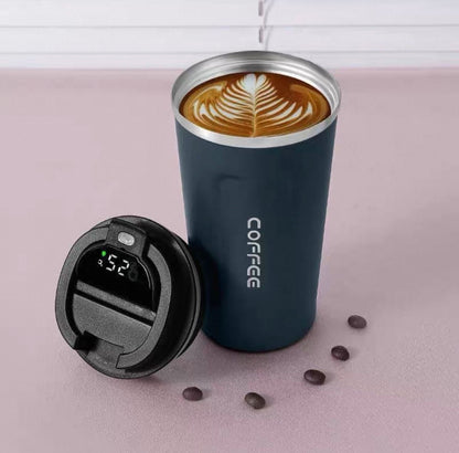 Stainless Steel Vacuum Travel Coffee Mug - 380ml