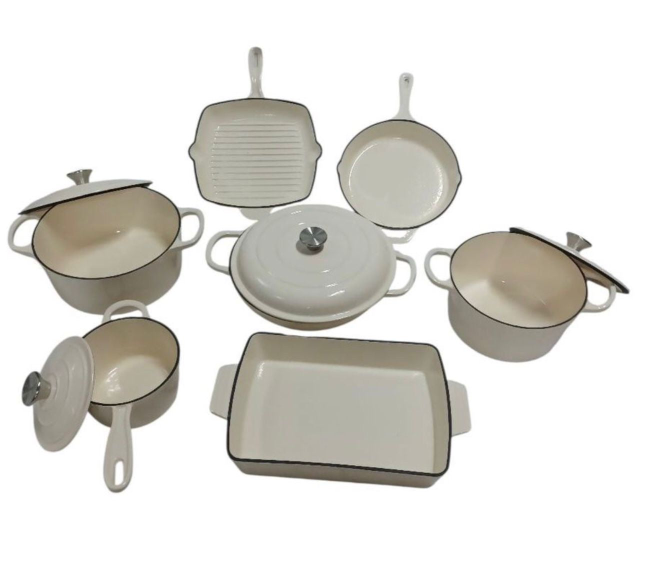11Pc Cast Iron Set