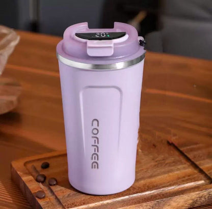 Stainless Steel Vacuum Travel Coffee Mug - 380ml