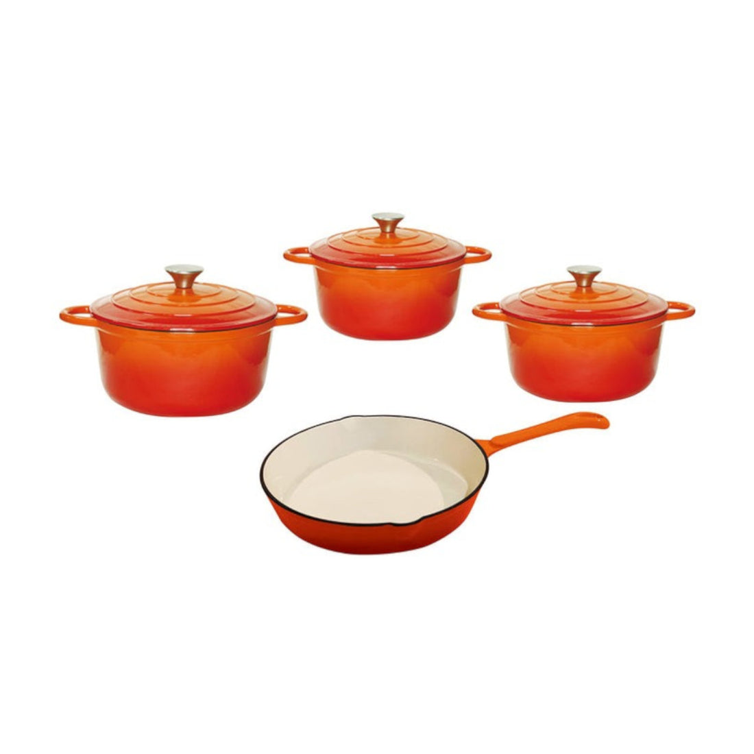 7Pc Cast Iron Set