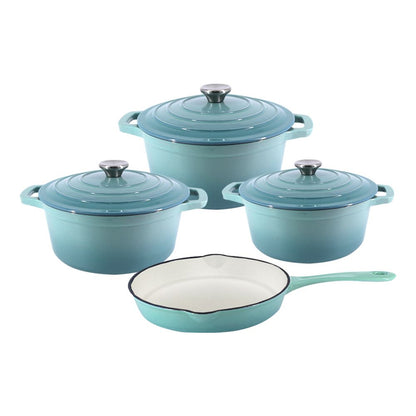 7Pc Cast Iron Set