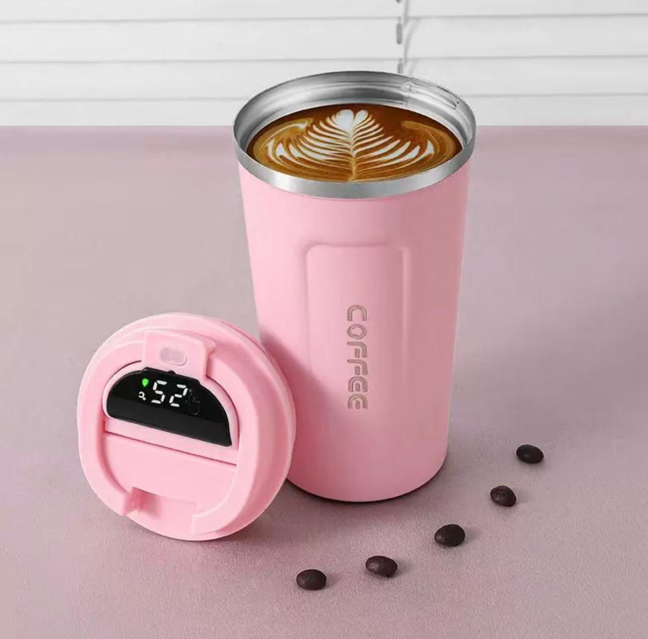 Stainless Steel Vacuum Travel Coffee Mug - 380ml
