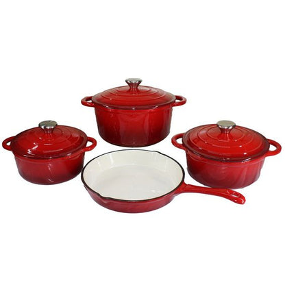 7Pc Cast Iron Set