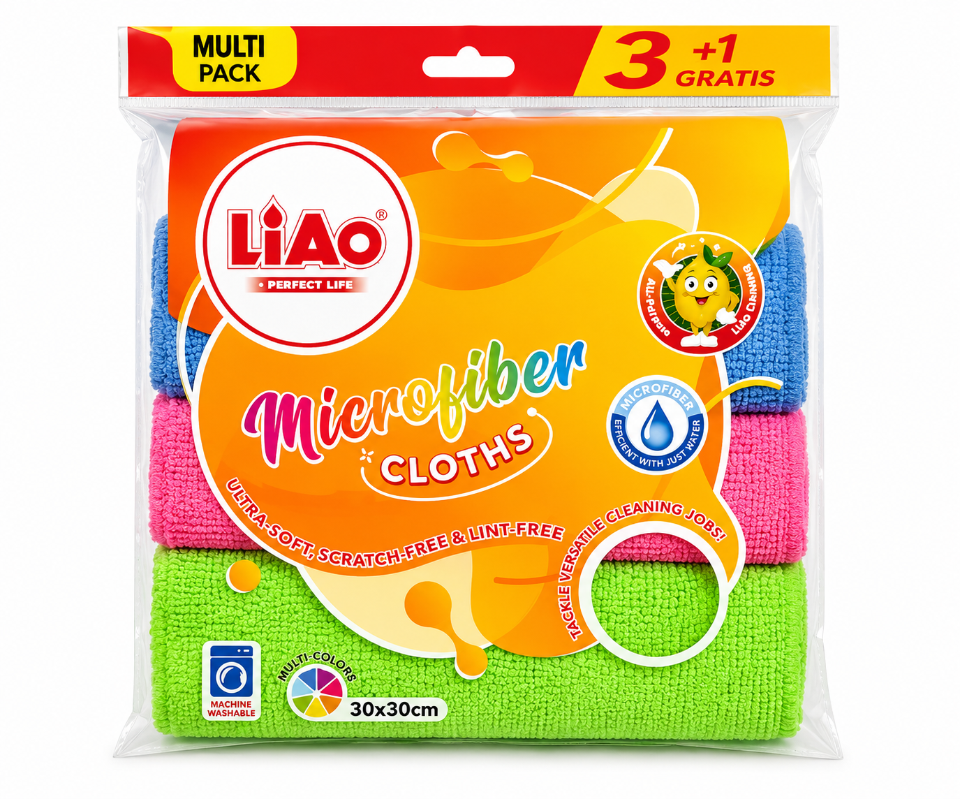 LIAO Microfiber Cleaning Cloths