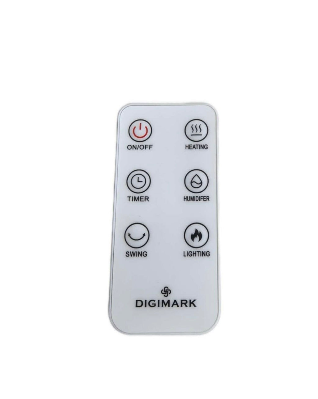Digimark Black 2000 W Remote Control Fan Heater