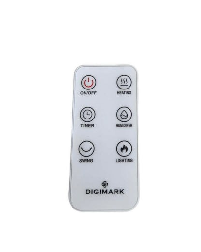 Digimark Black 2000 W Remote Control Fan Heater