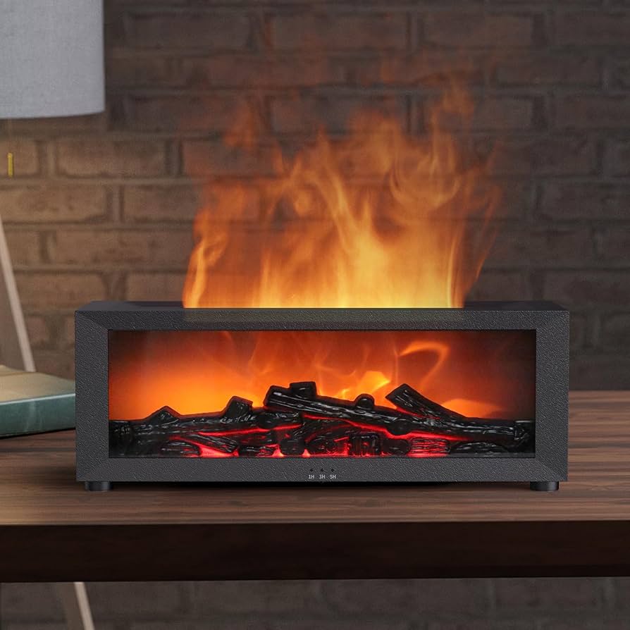 Flame Fireplace Aroma Diffuser