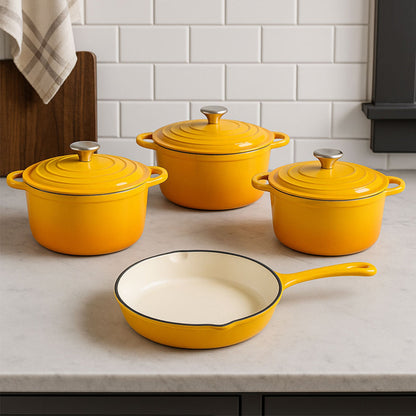 7Pc Cast Iron Set
