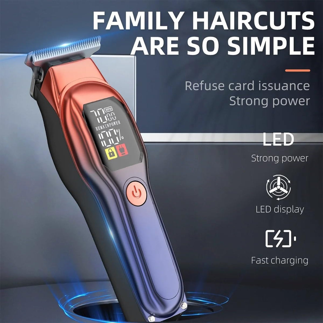 SURKER PROFESSIONAL HAIR CLIPPER