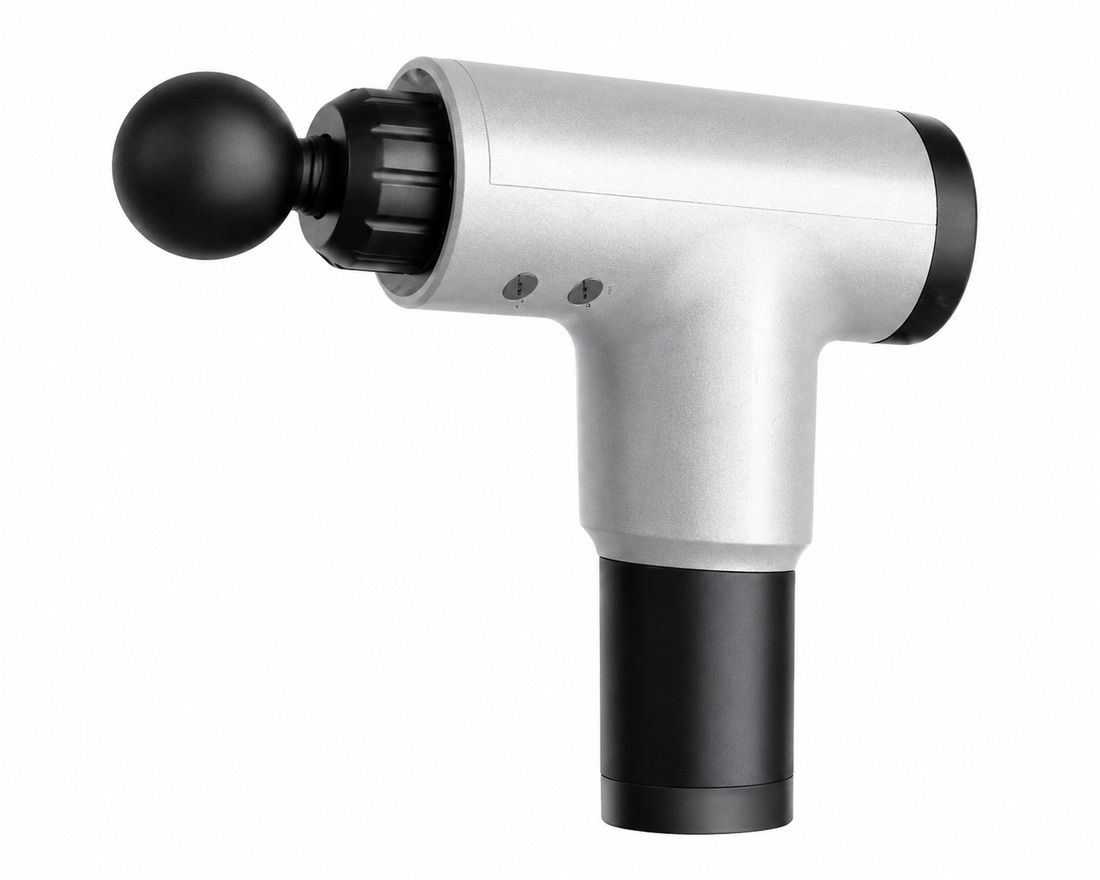 Muscle Pain Relief Fascial Gun Massager with 4 Massage Tips