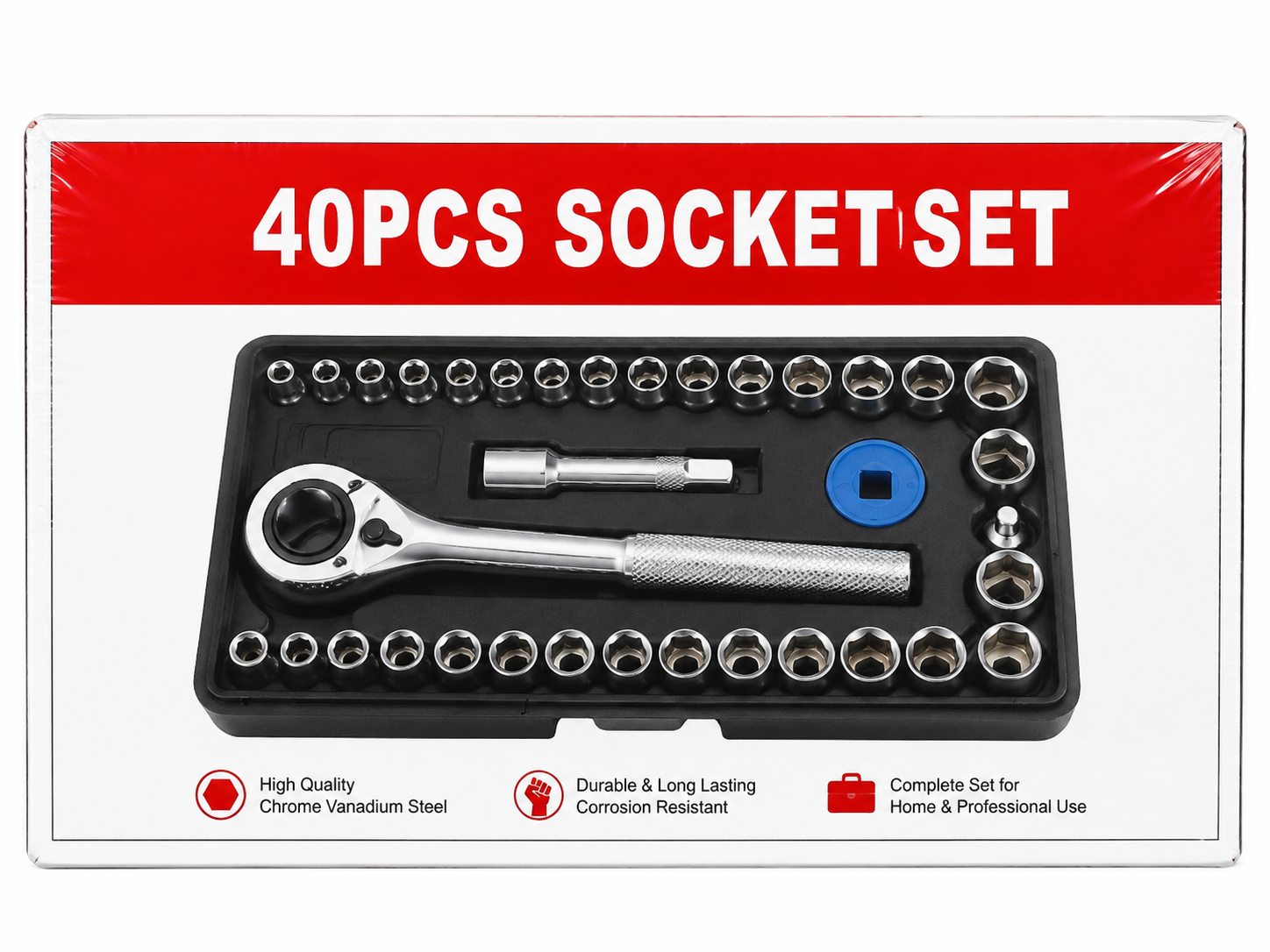 40 Piece Socket Set