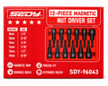 12-Piece Magnetic Nut Driver Set