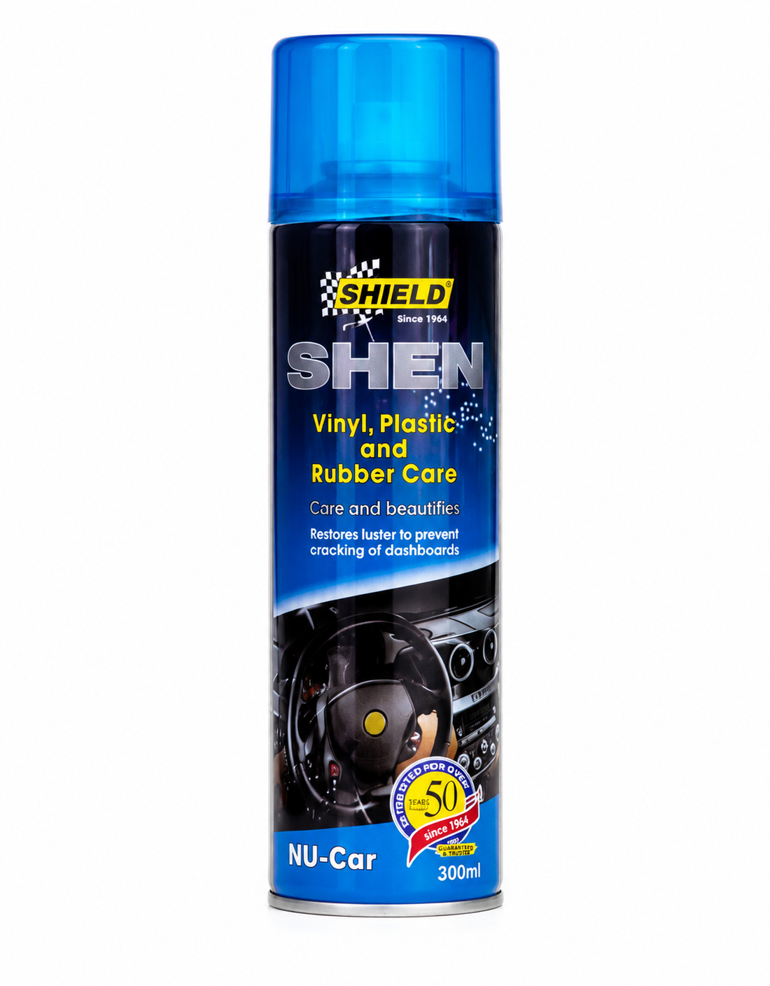 Shield Sheen Nu-Car Vinyl, Plastic &amp; Rubber Care 300ml
