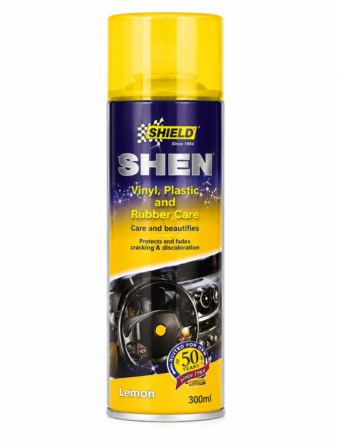 Shield Sheen Nu-Car Vinyl, Plastic &amp; Rubber Care 300ml