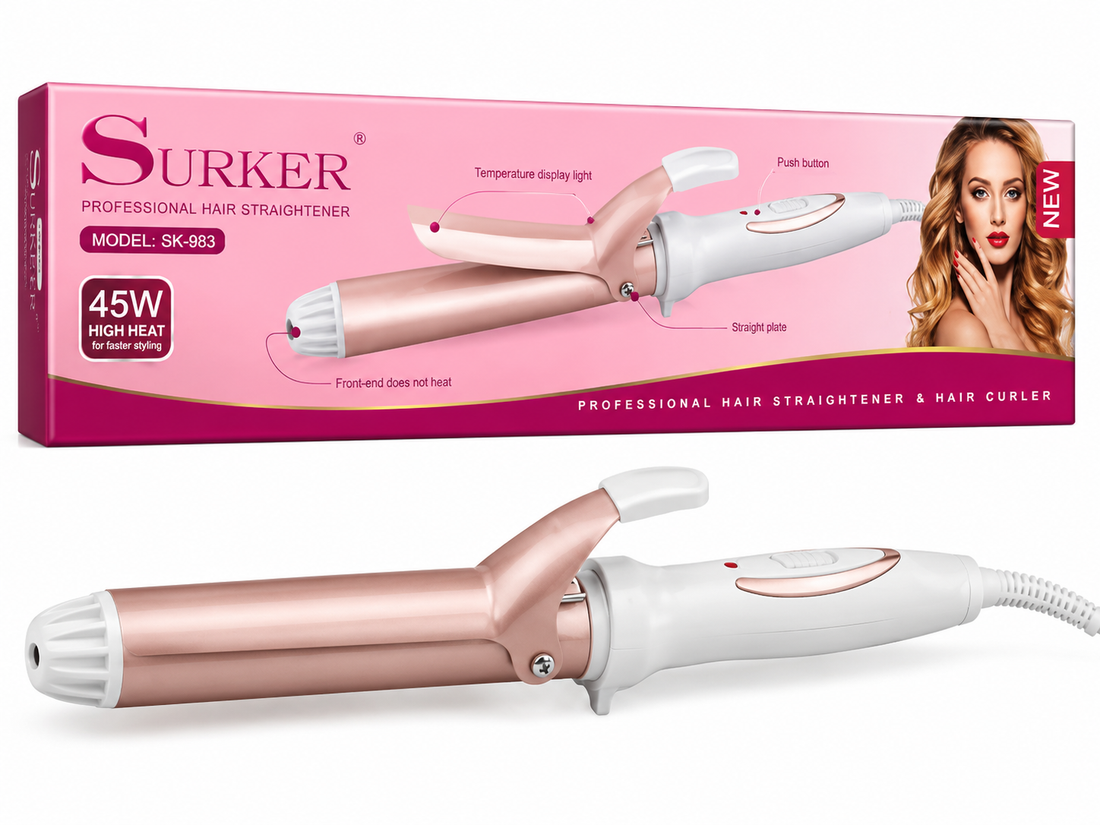 SURKER SK-983 Professional Hair Curler – 45W
