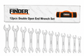 Finder 12-Piece Double Open End Wrench Set