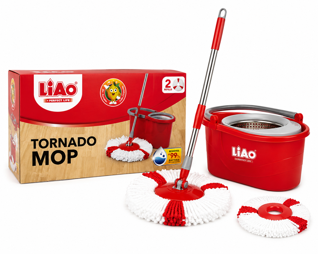 LIAO Tornado Mop 2-Way Drive Cleaning System