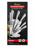 Condere Home 8-Piece Stainless Steel Kitchen Knife Set