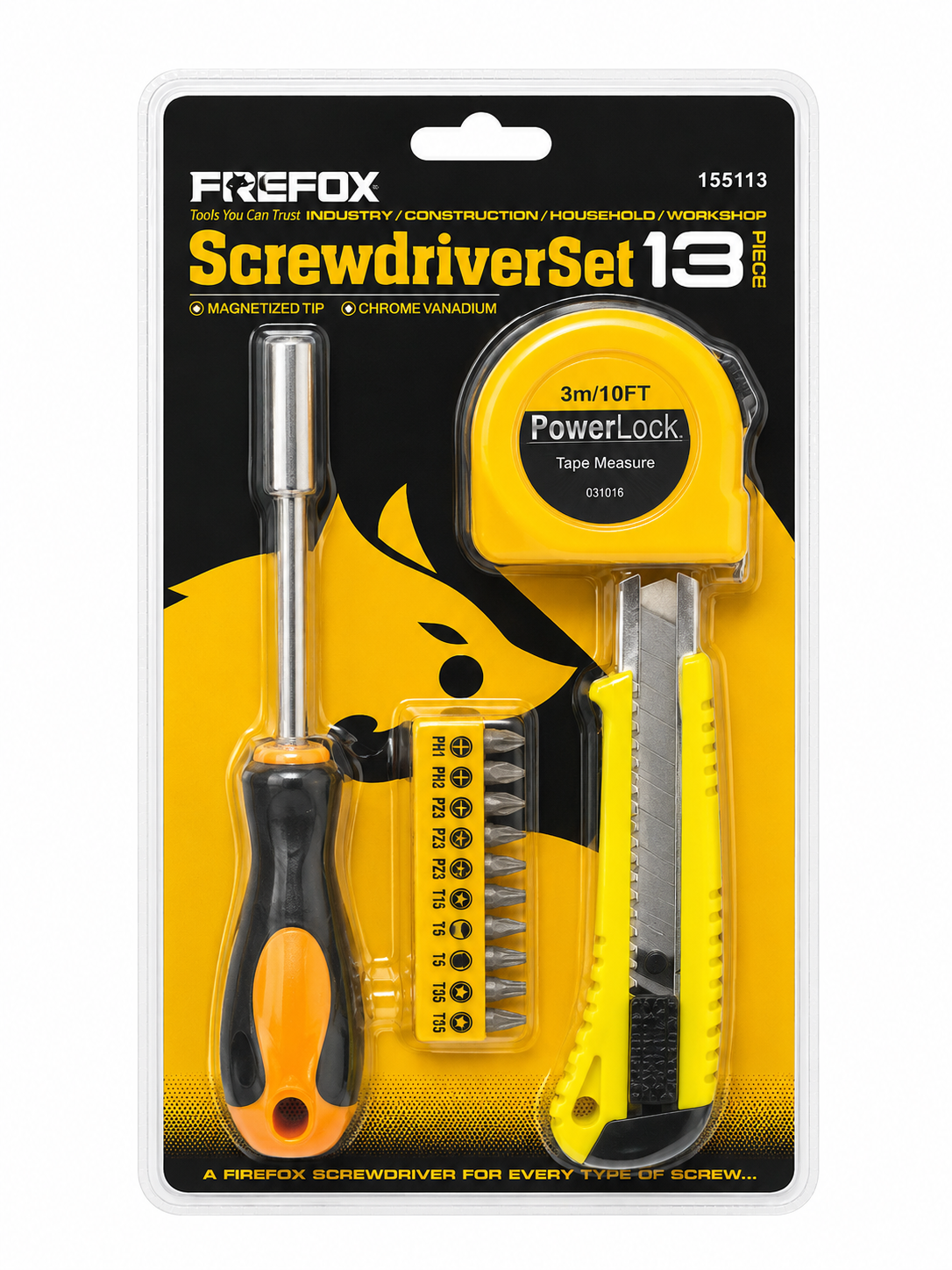 FIREFOX 13-Piece Screwdriver Set