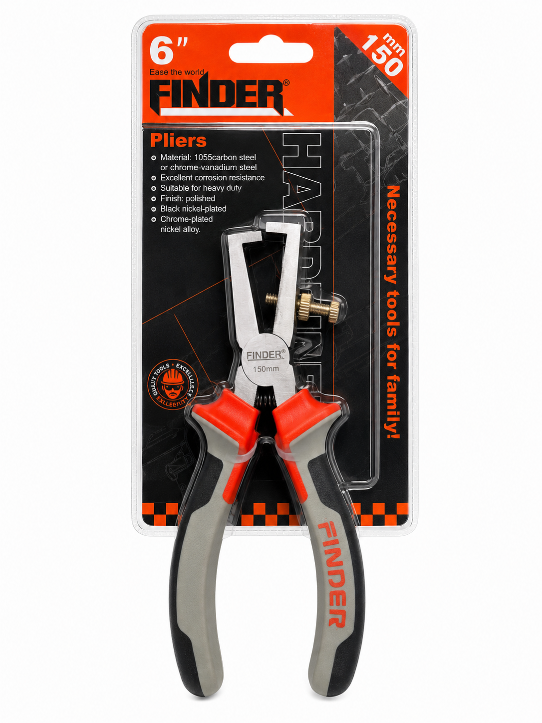 FINDER 6” Wire Stripping Pliers – 150mm