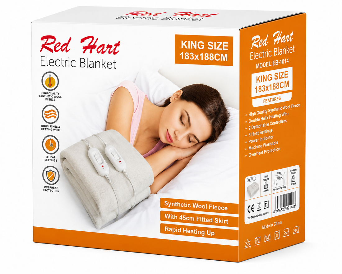 Red Hart Electric Blanket – King Size