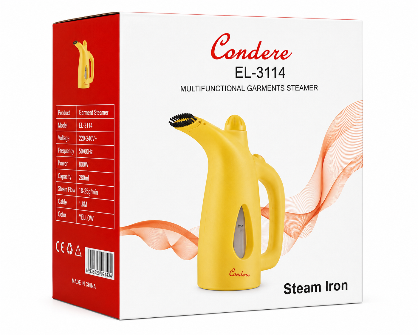 Condere Multifunctional Garment Steamer EL-3114