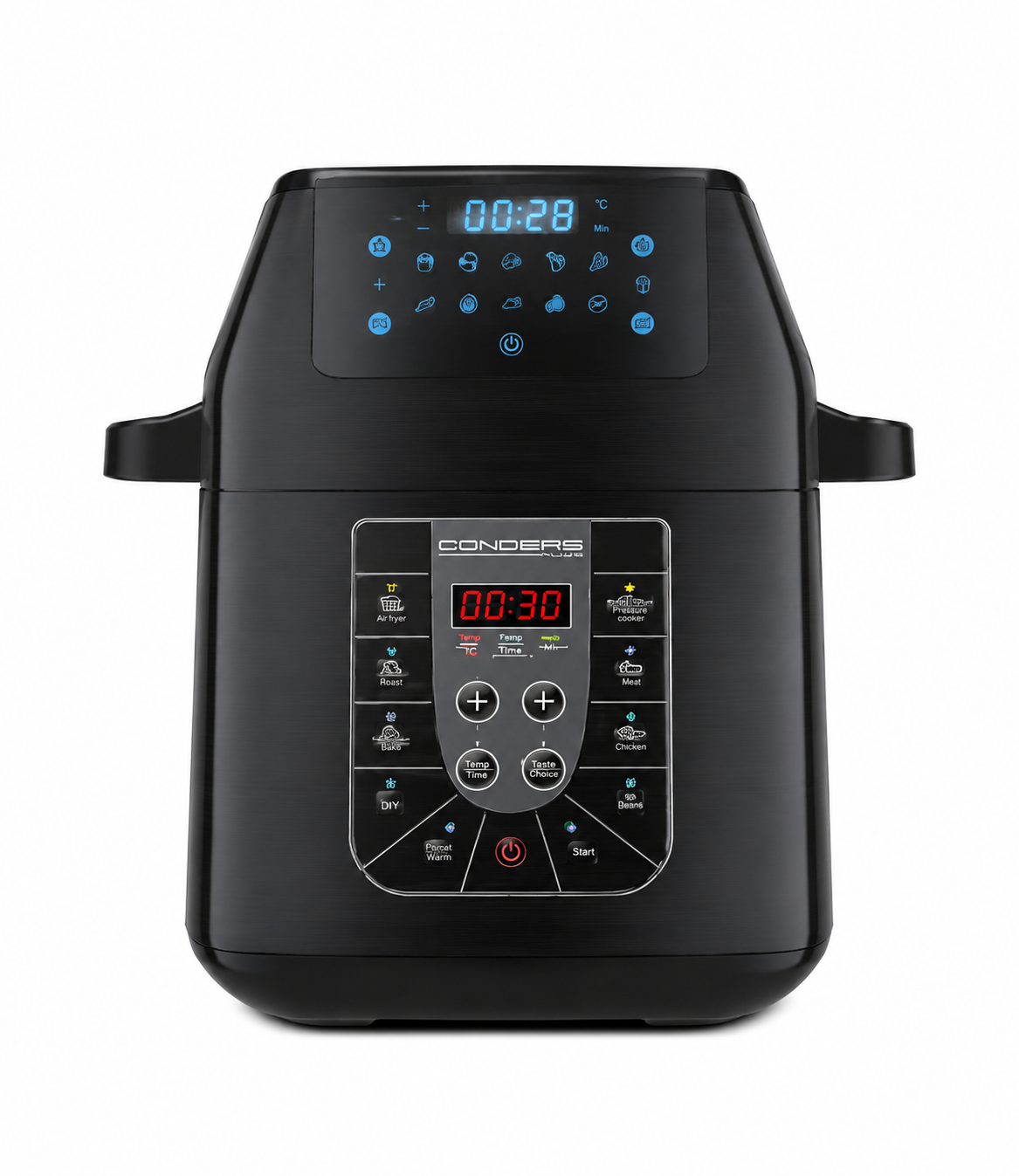 Condere Plus 6L Air Fryer &amp; Pressure Cooker (2-in-1)