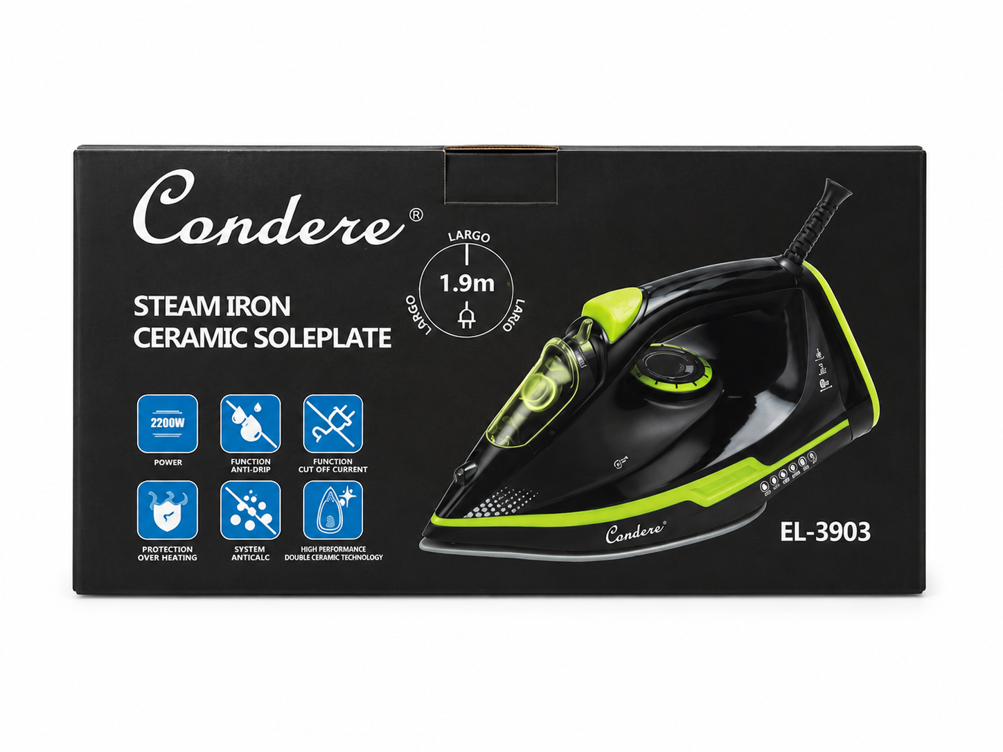 Condere Steam Iron EL-3903