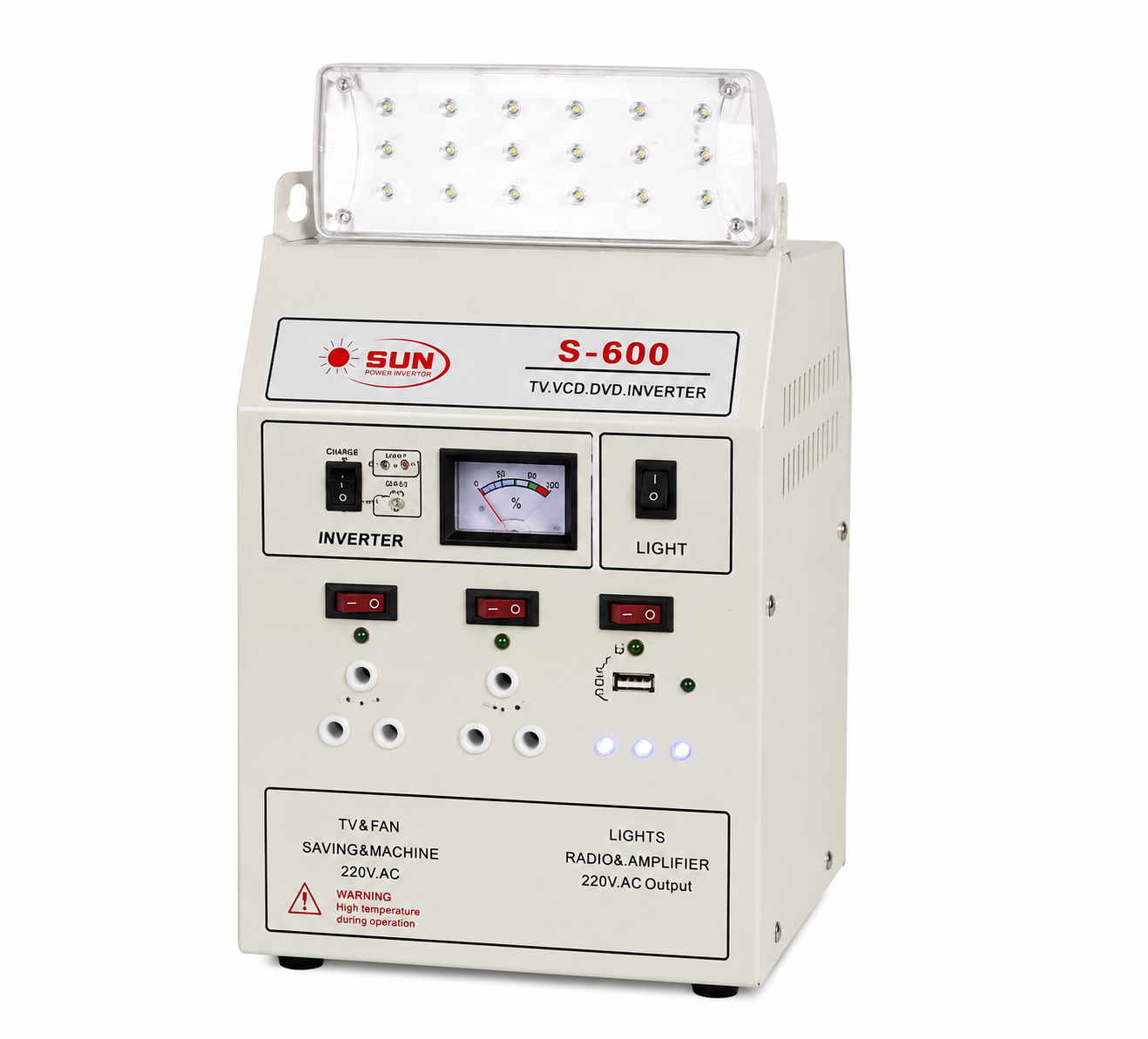 SUN DC to AC Inverter S-600