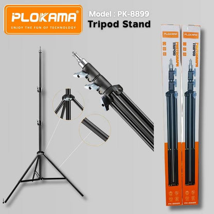 Plokama PK-8899 Photography Tripod with Adjustable Height-2.1m
