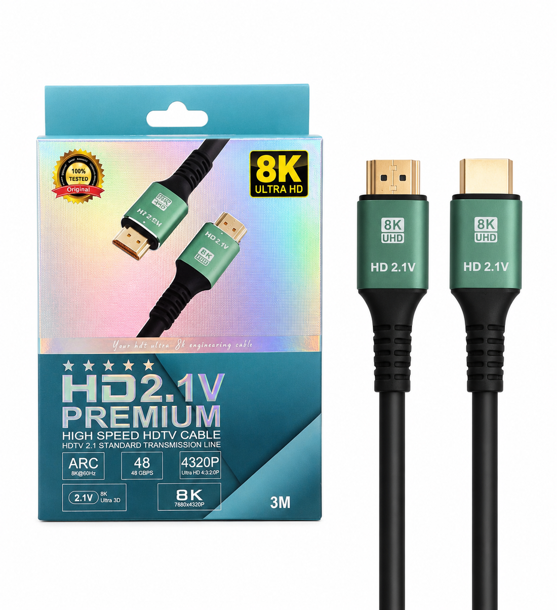 8K HDMI 2.1 Premium Cable