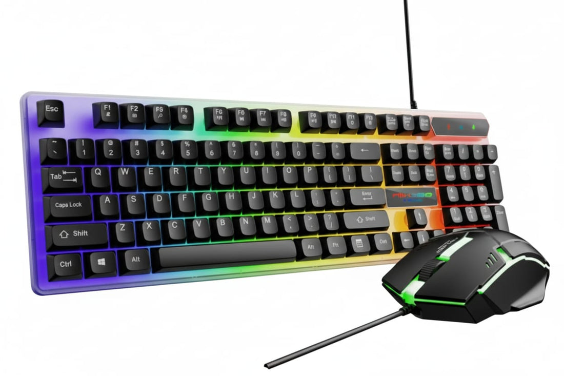MIKUSO X-series RGB Gaming Combo with Wired Keyboard and Mouse