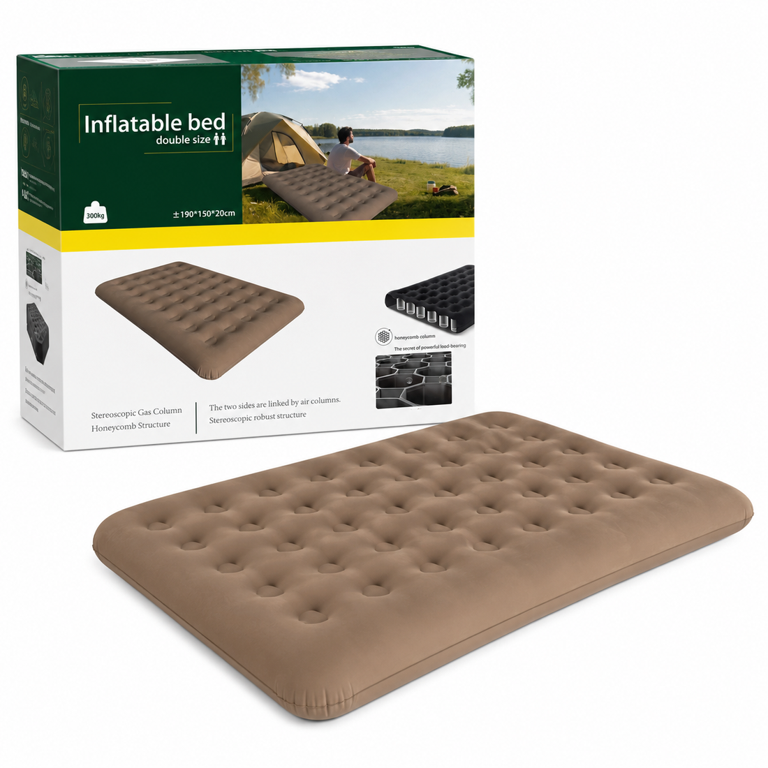 Double Size Inflatable Air Bed
