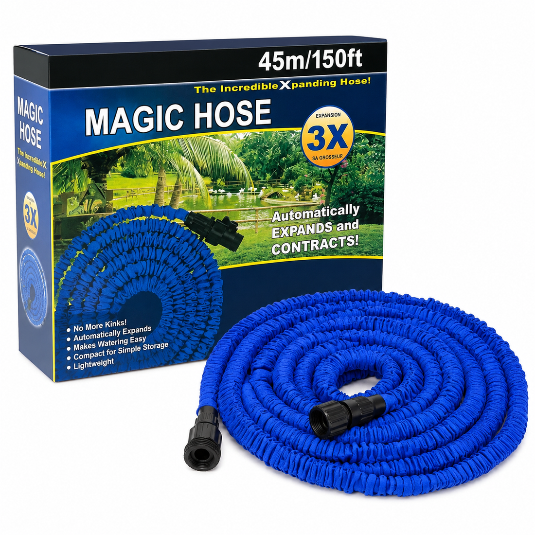 45m Magic Expandable Garden Hose