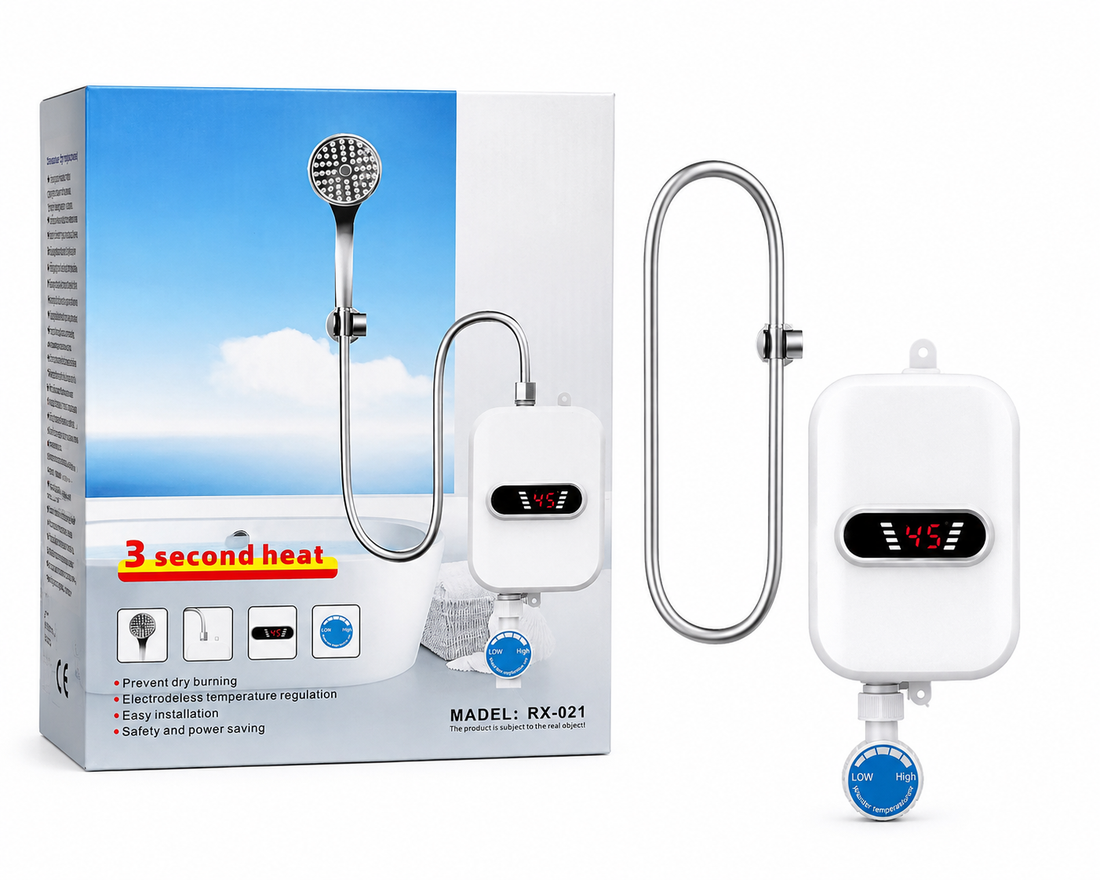 Instant Electric Water Heater with Shower